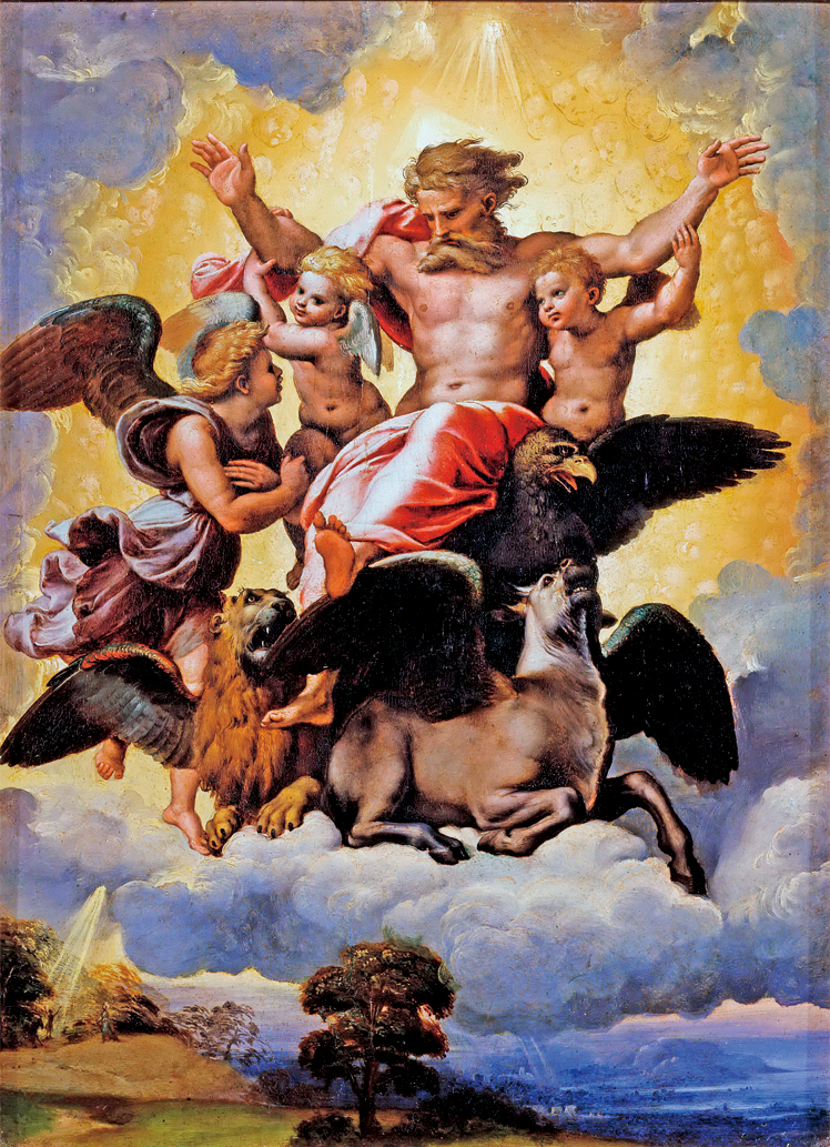   拉斐尔·桑西  Raffaello Santi——以西结的愿景